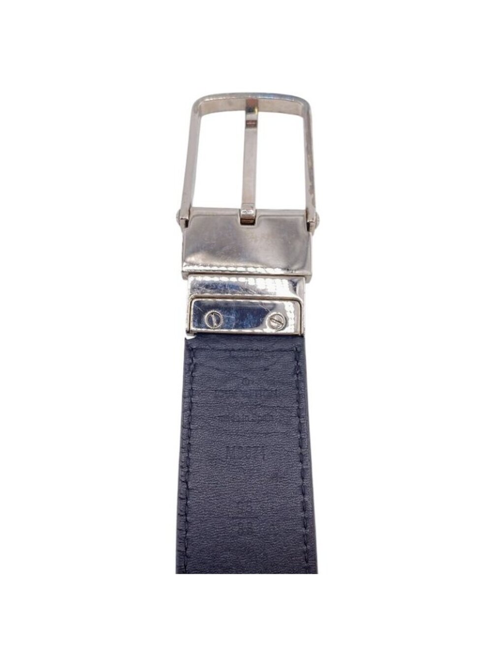 Louis Vuitton M9674 Damier Infini Belt Brand Jeans Dress Casual Business Black - Picture 6 of 9
